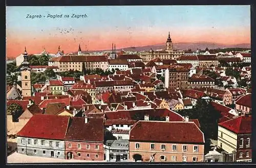 AK Zagreb, Pogled na Zagreb