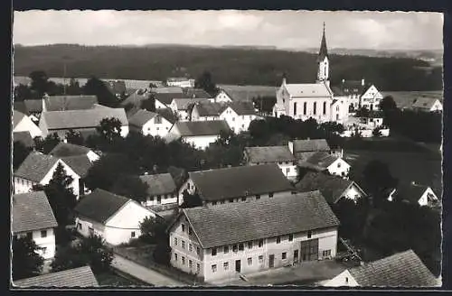 AK Wolfersdorf / Freising, Ortsansicht aus der Vogelschau