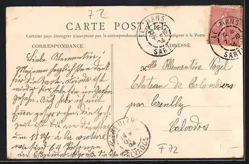 AK Le Mans, Procession des Rameaux