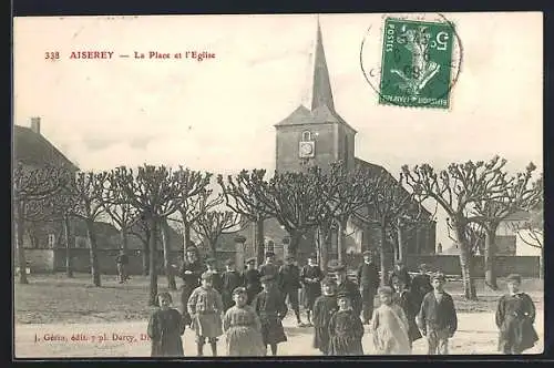 AK Aiserey, La Place et l`Eglise