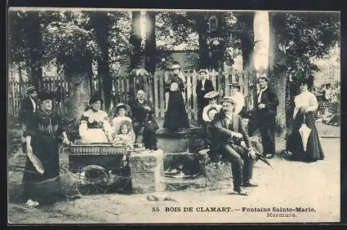 AK Clamart, Fontaine Saine-Marie