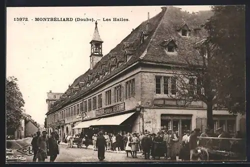 AK Montbéliard /Doubs, Les Halles