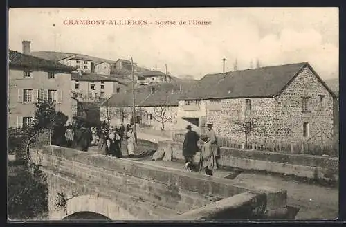 AK Chambost-Alliéres, Sortie de l'Usine