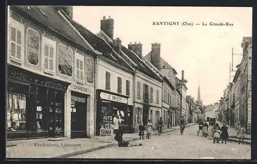 AK Rantigny, La Grande-Rue