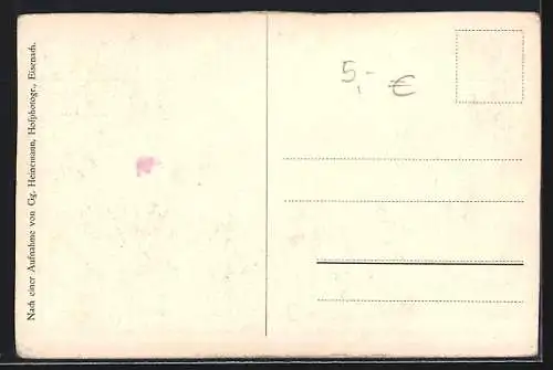 AK Grossherzog von Sachsen-Weimar-Eisenach, Taufe am 25. Oktober 1912