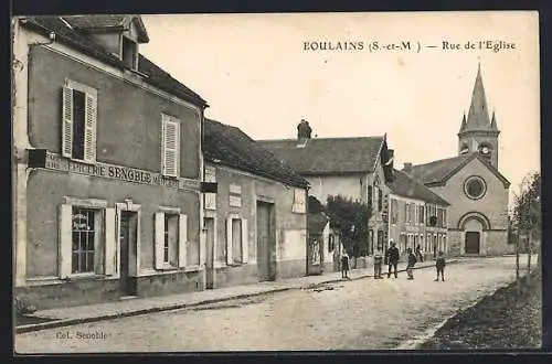 AK Eoulains, Rue de l`Eglise