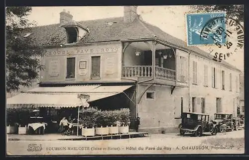 AK Bourron-Marlotte, Hôtel du Pavé du Roy