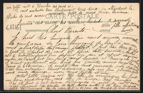 AK Tuboeuf, Rue Principale, Hauptstrasse mit Blick zur Kirche