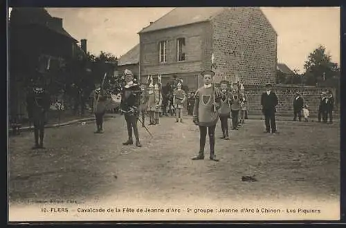 AK Flers, Cavalcade de la Fete de Jeanne d`Arc