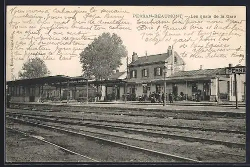 AK Persan-Beaumont, Les quais de la Gare