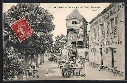 AK Sannois, Restaurant des Vieux-Moulin