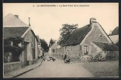 AK Arpajon, Le Rond Point de la Chaumière