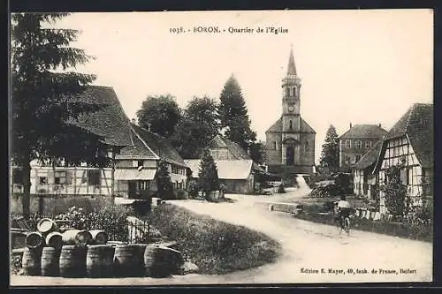 AK Boron, Quartier de l`Eglise