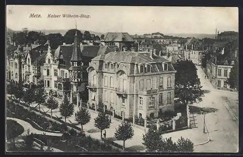 AK Metz, Stadtvillen am Kaiser Wilhelm-Ring