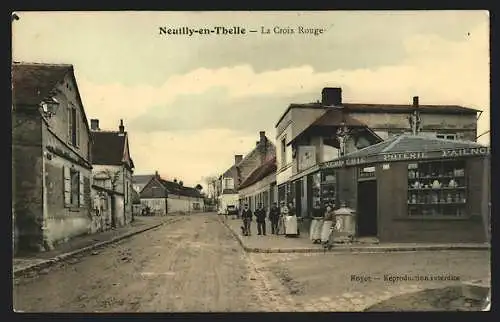 AK Neuilly-en-Thelle, la Croix Rouge