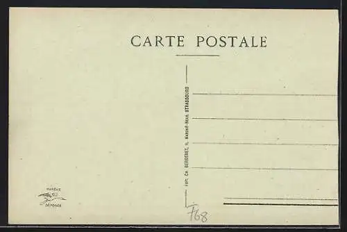 AK Mulhouse, Remise de la Croix de la Légion d`Honneur, 14.7.1919