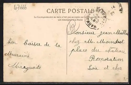 AK Castillonnes, Place Saint-Roch