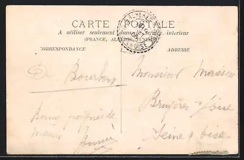 AK Bourbon-Lancy, Usine Emile Puzenat et Fils, am Hauptportal