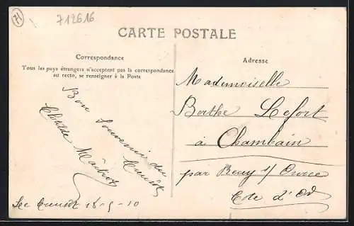 AK Le Creusot, Route de Moncenis et Boulevard Saint-Quentin