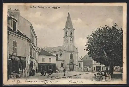 AK Bobigny, Place de l`Église