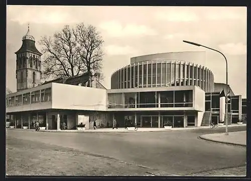 AK Münster, Blick zum neuen Theater