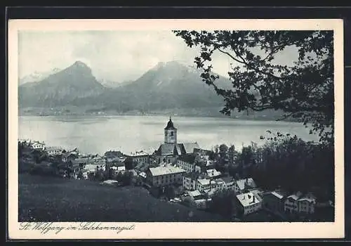 AK St. Wolfgang, Ortspanorama