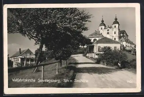 AK Sonntagberg, Weg zur Wallfahrtskirche