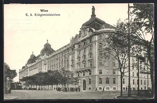 AK Wien, Partie am K.k. Kriegsministerium