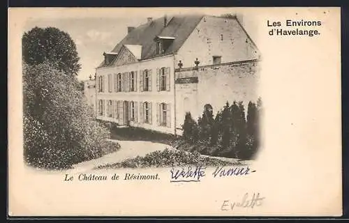 AK Havelange, Le Chateau de Rèsimont