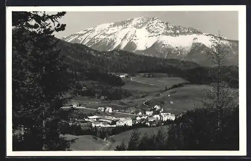 AK Mitterbach, Ortsansicht mit dem Ötscher