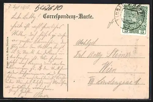 AK Bildstein, Maria Bildstein, Inneres der Wallfahrtskirche