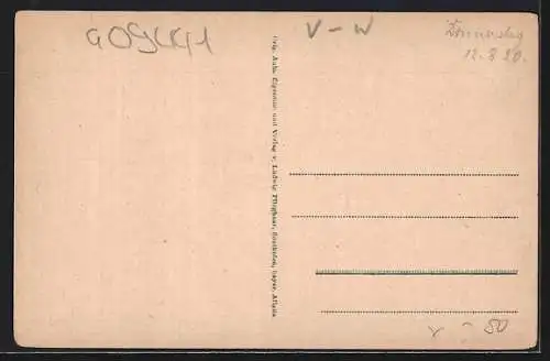 AK Walserschanze /Voralberg, Grenze zwischen Österreich und Deutschland