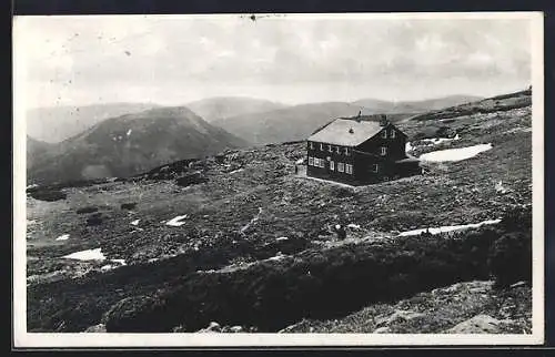 AK Graf Meranhaus auf der Hohen Veitsch, Berghütte des Öst. Turistenklub d. D. & Ö. A. V.