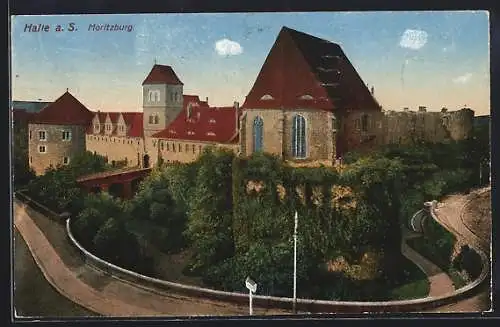 AK Halle / Saale, Moritzburg