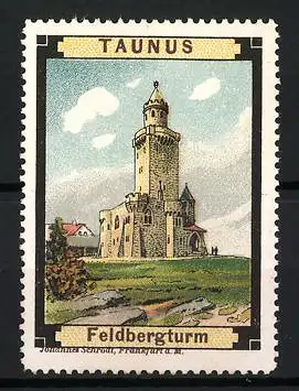 Reklamemarke Taunus, Feldbergturm