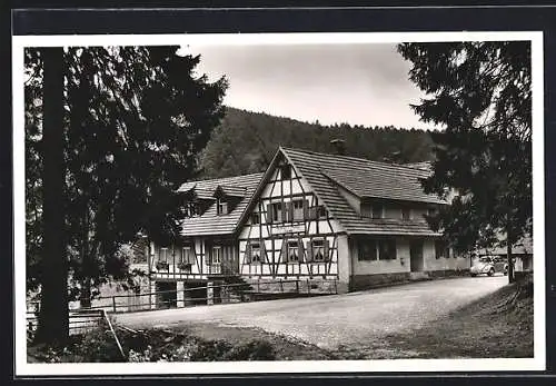 AK Hundsbach / Schwarzwald, Gasthof zur Forelle