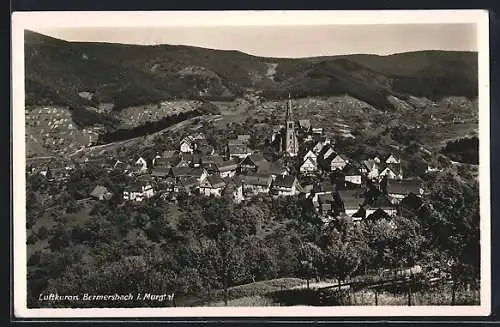 AK Bermersbach / Murgtal, Panorama-Ansicht