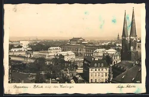 AK Dresden, Blick auf den Zwinger