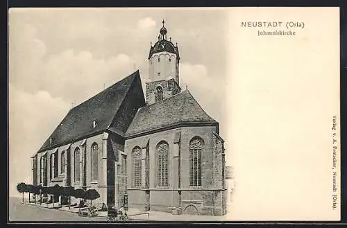 AK Neustadt /Orla, Johanniskirche