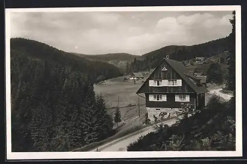 AK Hundsbach / Schwarzwald, Fremdenheim Sturmeckhäusel