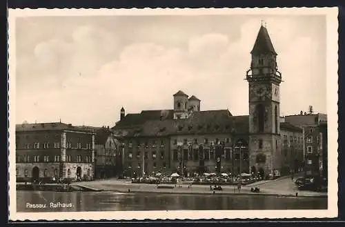 AK Passau, Blick auf das Rathaus