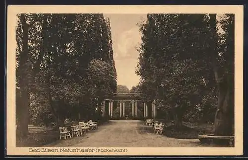 AK Bad Eilsen, Naturtheater in der Rückansicht