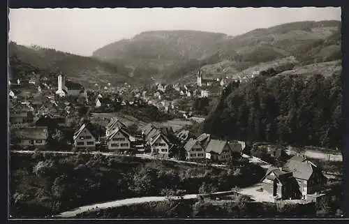 AK Gausbach /Murgtal, Ortsansicht mit Umgebung