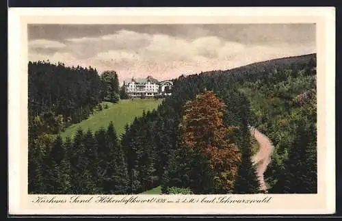 AK Sand /Schwarzwald, Kurhaus und Genesungsheim