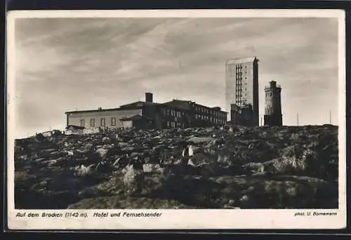 AK Brocken, Hotel und Fernsehsender