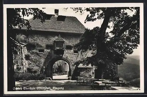 AK Eberstein /Murgtal, Schloss, Eingang