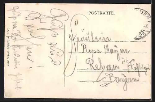 AK Netzschkau /Vogtland, Blick auf die Göltzschtalbrücke