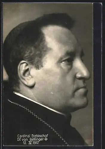 AK Cardinal Erzbischof Dr. von Bettinger