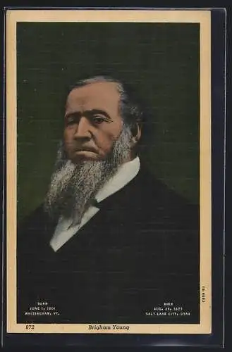 AK President of the Mormon Church Brigham Young