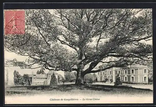 AK Château de Goupillières, Le Gros Chêne, Baum